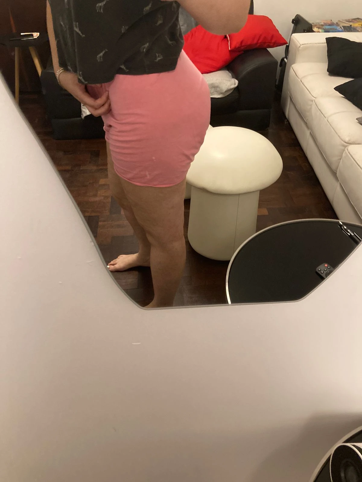 Short do pijama parte de baixo do pijama