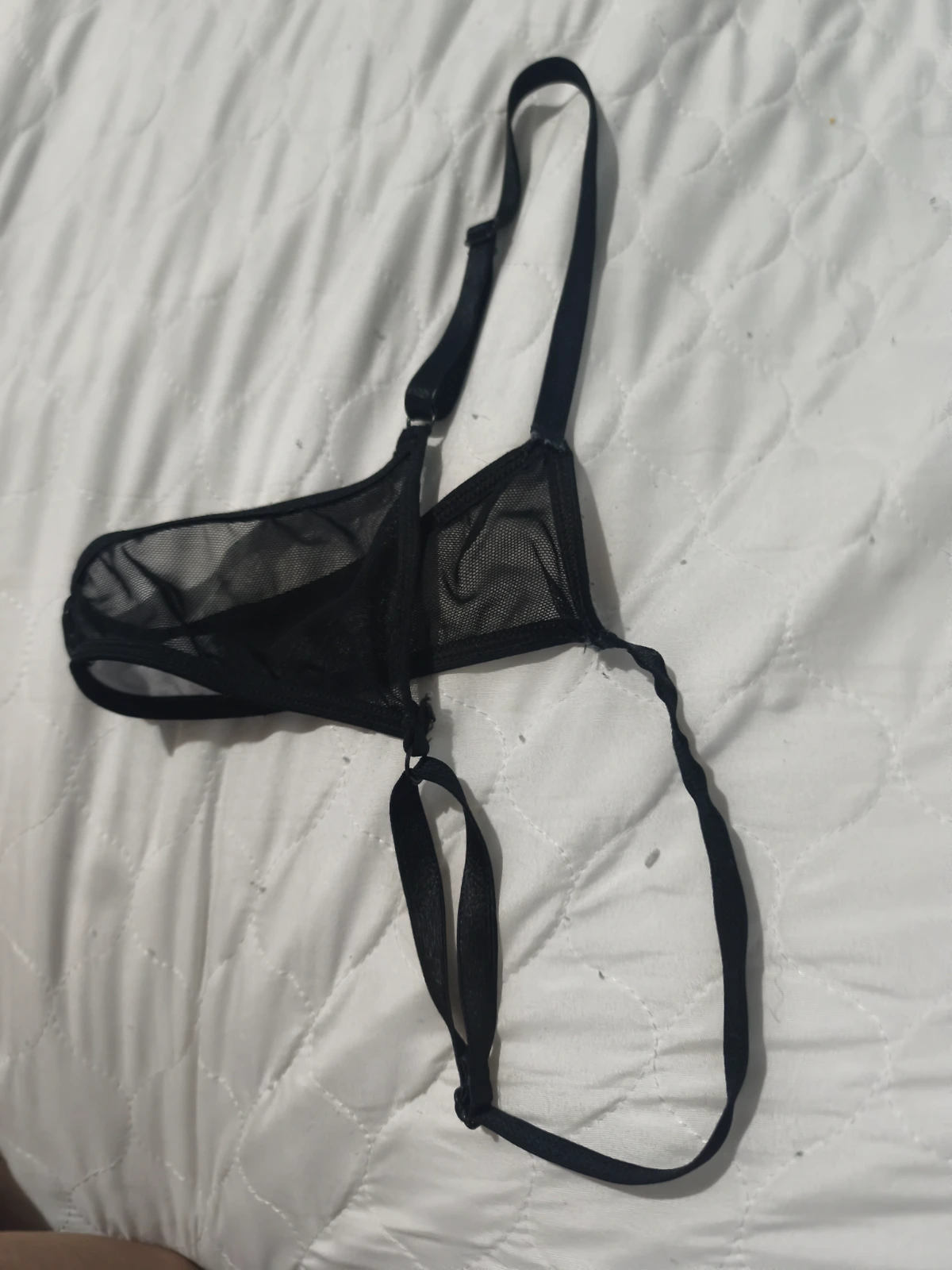 Calcinha usada, com meu cheirinho