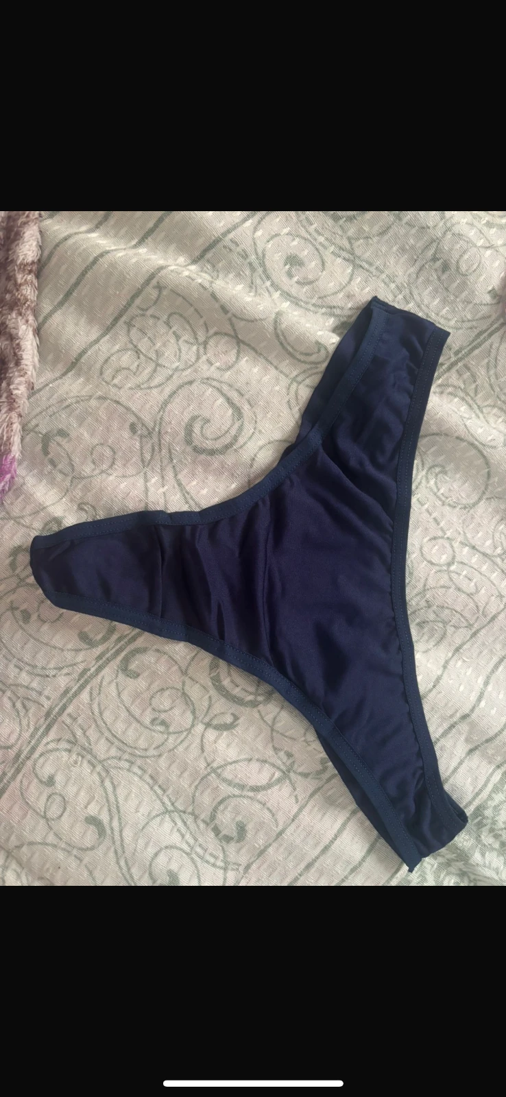 Calcinha azul 