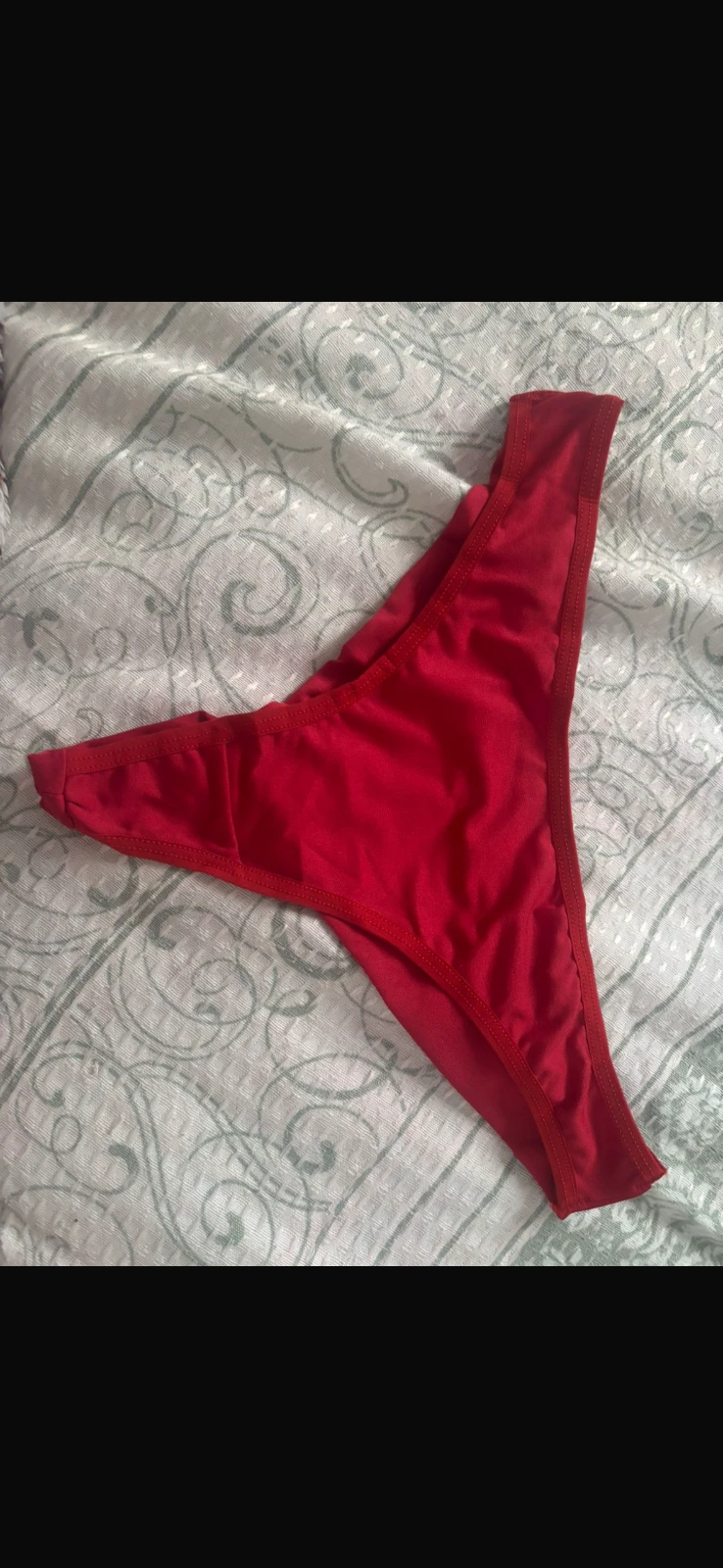 Calcinha vermelha 